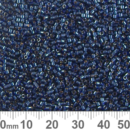 11/0 IC Dyed Purple Iris Luster Delica Seed Beads