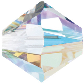 BULK 8mm Crystal AB Swarovski® Bicones