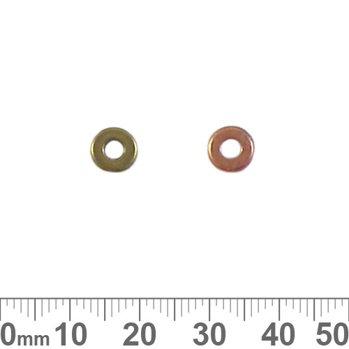 7mm Plain Washer Metal Beads