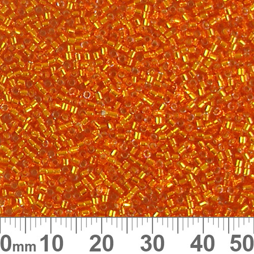 11/0 S/L Orange Delica Seed Beads