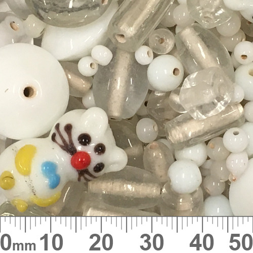 White Kitty Bead Soup Mix