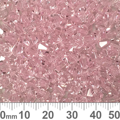 BULK Pink A-Grade 6mm Bicones