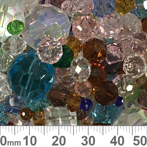 Glass Crystal Bead Mix