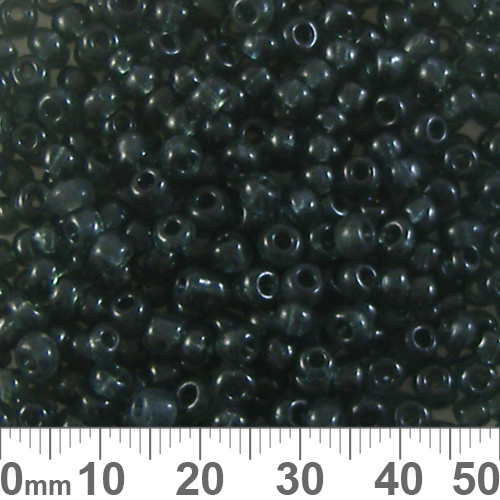6/0 Dark Grey Seed Beads