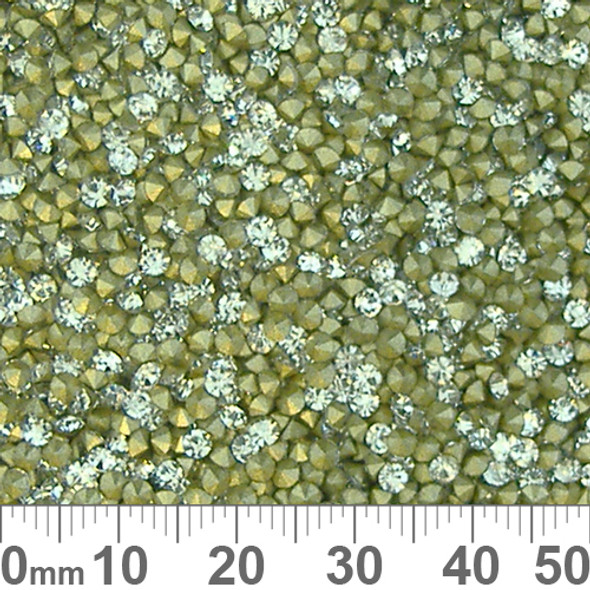 AB Transparent Resin Rhinestones  4.5mm Round Faceted Rhinestones