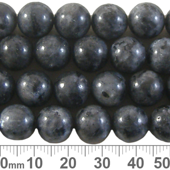 Larvikite 10mm Round Beads