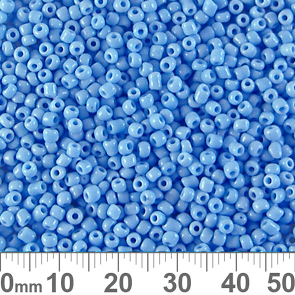 11/0 Opaque Light Blue Seed Beads