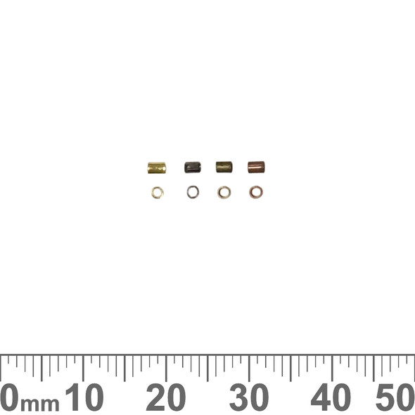 BULK Small Tube Crimps