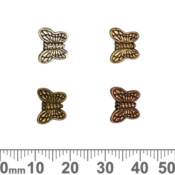 Filigree Butterfly Metal Beads