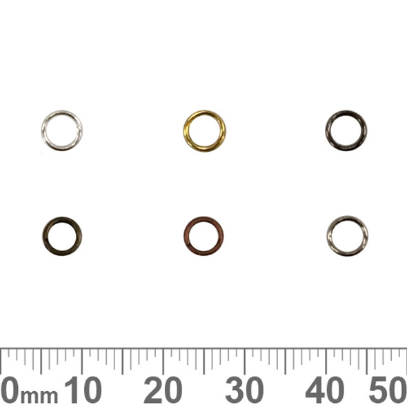BULK 5mm Double/Split Jump Rings
