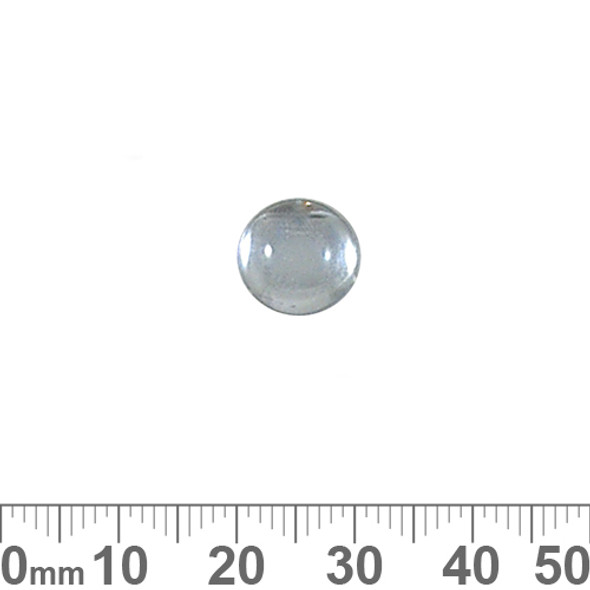 10mm Round Smooth Plastic Diamantes