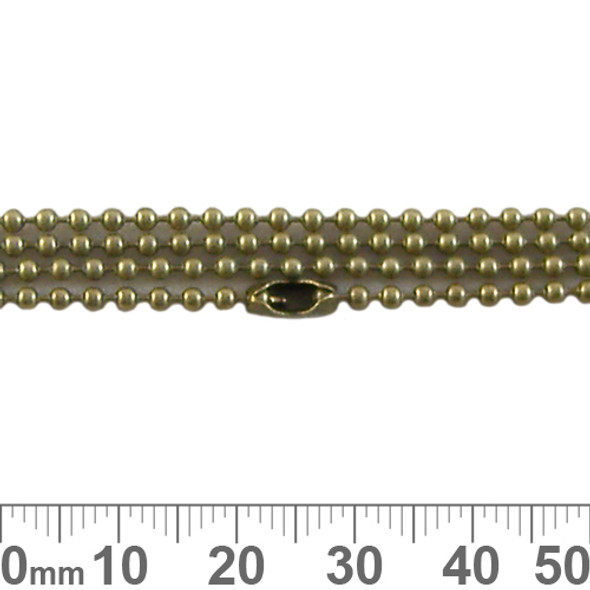 Bronze 2mm Ball Chain