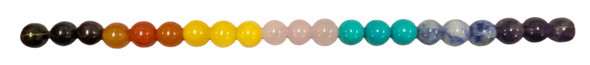 Chakra Healing 10mm Round Gemstone Beads