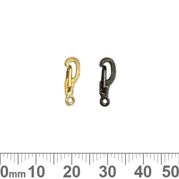 BULK 14mm Self Closing Hook Clasps