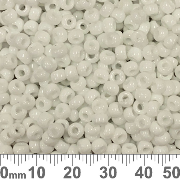 BULK 6/0 Opaque White Japanese Seed Beads