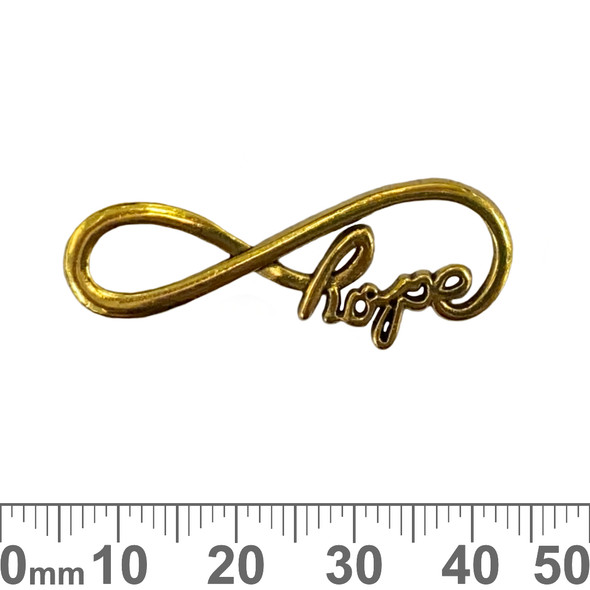 Infinity Hope Link Metal Charms