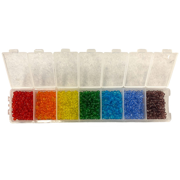 8/0 Rainbow Seed Bead Pack
