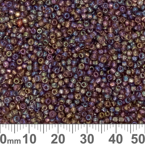 CLEARANCE 11/0 Rose Purple AB Seed Beads