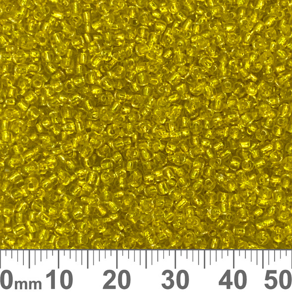 CLEARANCE 11/0 Yellow S/L Seed Beads