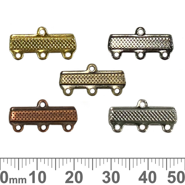 CLEARANCE 3 Strand Textured Bar Ends