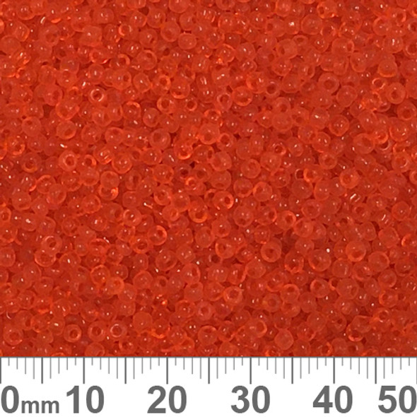 11/0 Dark Orange Seed Beads