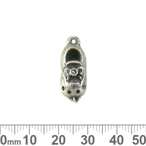 23mm 3D Shoe Metal Charms