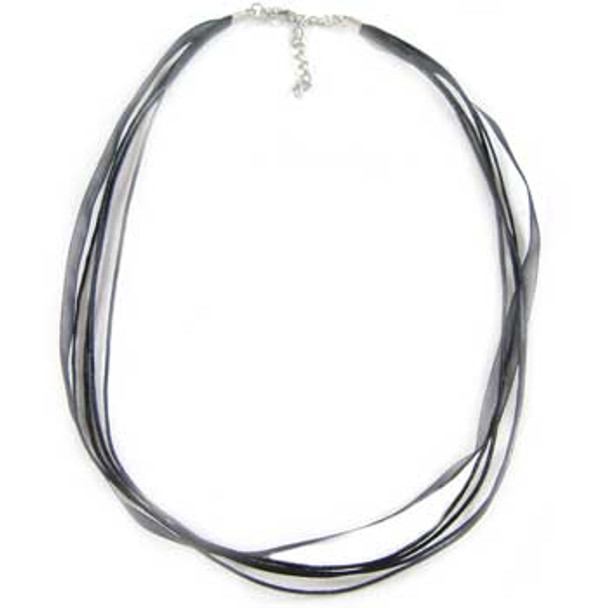 57cm Long Ribbon Necklace