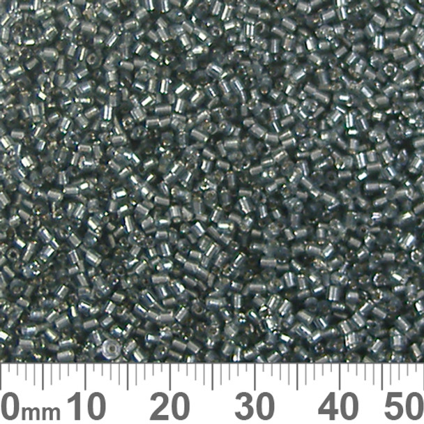 11/0 Dark Grey S/L Chinese A-Grade Tube Seed Beads