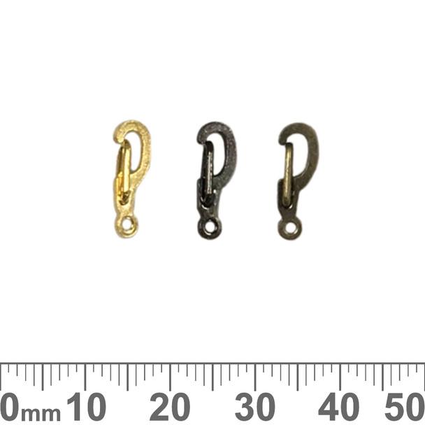 CLEARANCE 14mm Self Closing Hook Clasps