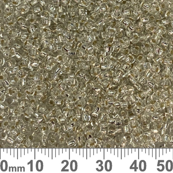 8/0 Crystal S/L Japanese Seed Beads