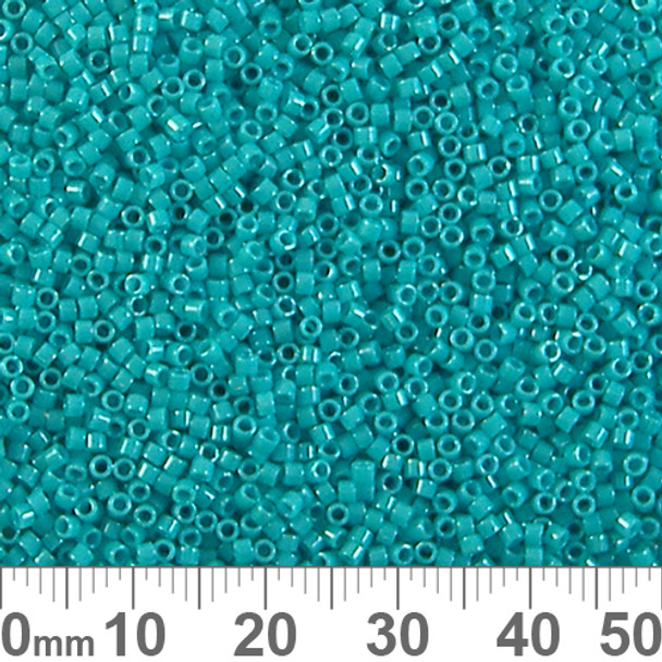 BULK 11/0 Dyed Opaque Turquoise Delica Seed Beads