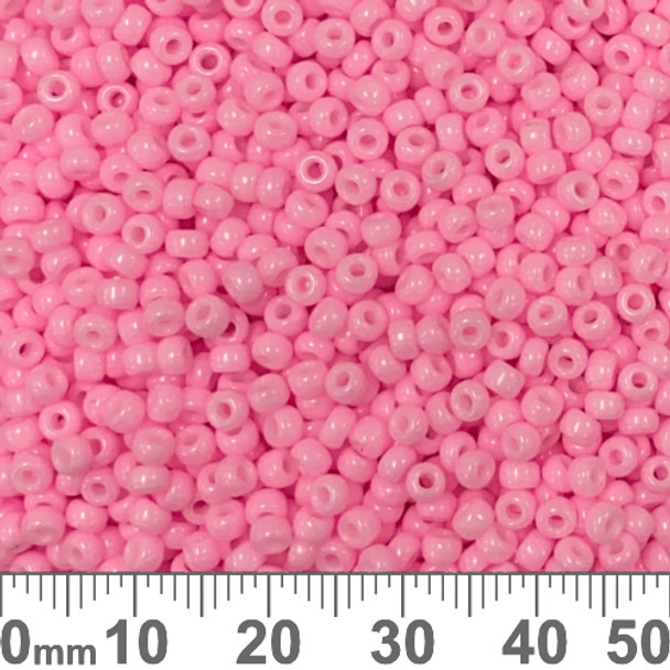 BULK 8/0 Opaque Pink Japanese Seed Beads