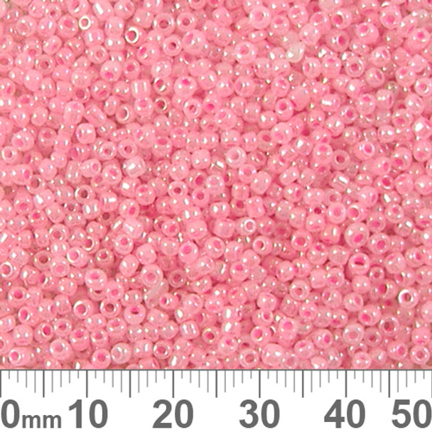 LAST CHANCE 11/0 Pink Lustre Seed Beads