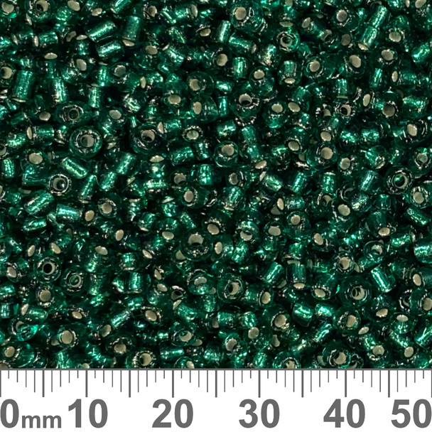 8/0 Teal S/L Seed Beads
