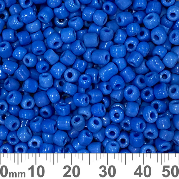 6/0 Opaque Cornflower Blue Seed Beads