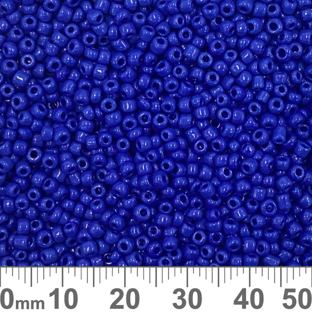 10/0 Opaque Royal Blue Seed Beads