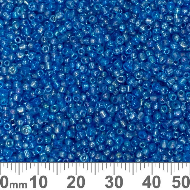 CLEARANCE 11/0 Aqua AB Seed Beads