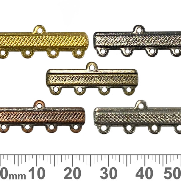 CLEARANCE 4 Strand Textured Bar Ends