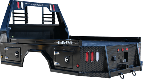 Bradford 4-Box Utility Pickup Flatbed | Multiple Bed Sizes