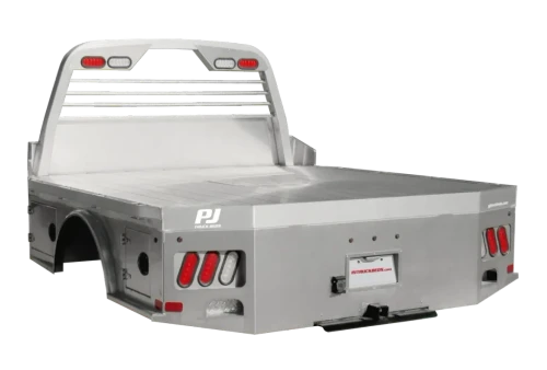 PJ Trailers ALGS Aluminum Skirted Pickup Flatbed | Multiple Bed Sizes