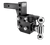 B&W Hitches Tow and Stow Adjustable Pintle Drop Hitch | 2" Receiver, 6" Drop, 4" Rise, Dual Ball 2-5/16" x 2" | Universal