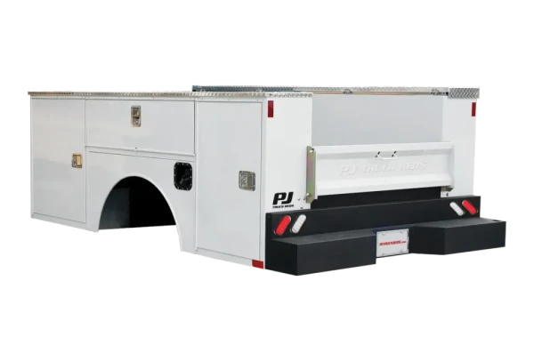 PJ Trailers GU Steel Service Bed | Multiple Bed Sizes