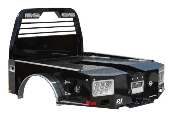 PJ Trailers GH Steel Skirted Pickup Flatbed | Multiple Bed Sizes