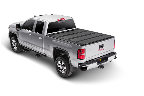 BAK Industries MX4 Hard Folding Truck Bed Cover | (14-18) Silverado/Sierra 1500, (15-19) Silverado/Sierra 2500/3500, 8' Bed | 448122