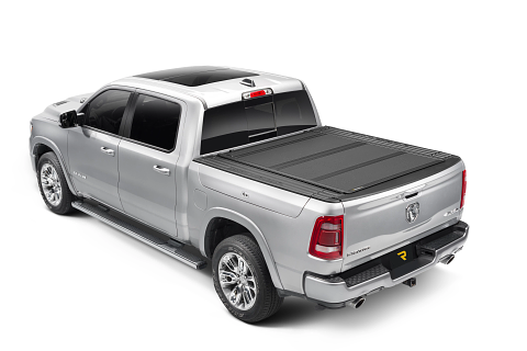 BAK Industries MX4 Hard Folding Truck Bed Cover | (09-23) Ram 1500 Classic, 5' Bed Bed w/ RamBox 44 | 448207RB
