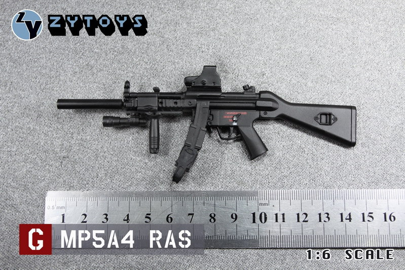 ZY-8042G] ZY Toys MP5 A4 RAS for 12