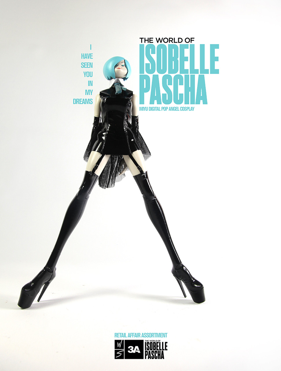 [3A-IWIP-01H] threeA THE WORLD OF ISOBELLE PASCHA 1:6 MIYU DIGITAL POP  ANGEL COSPLAY