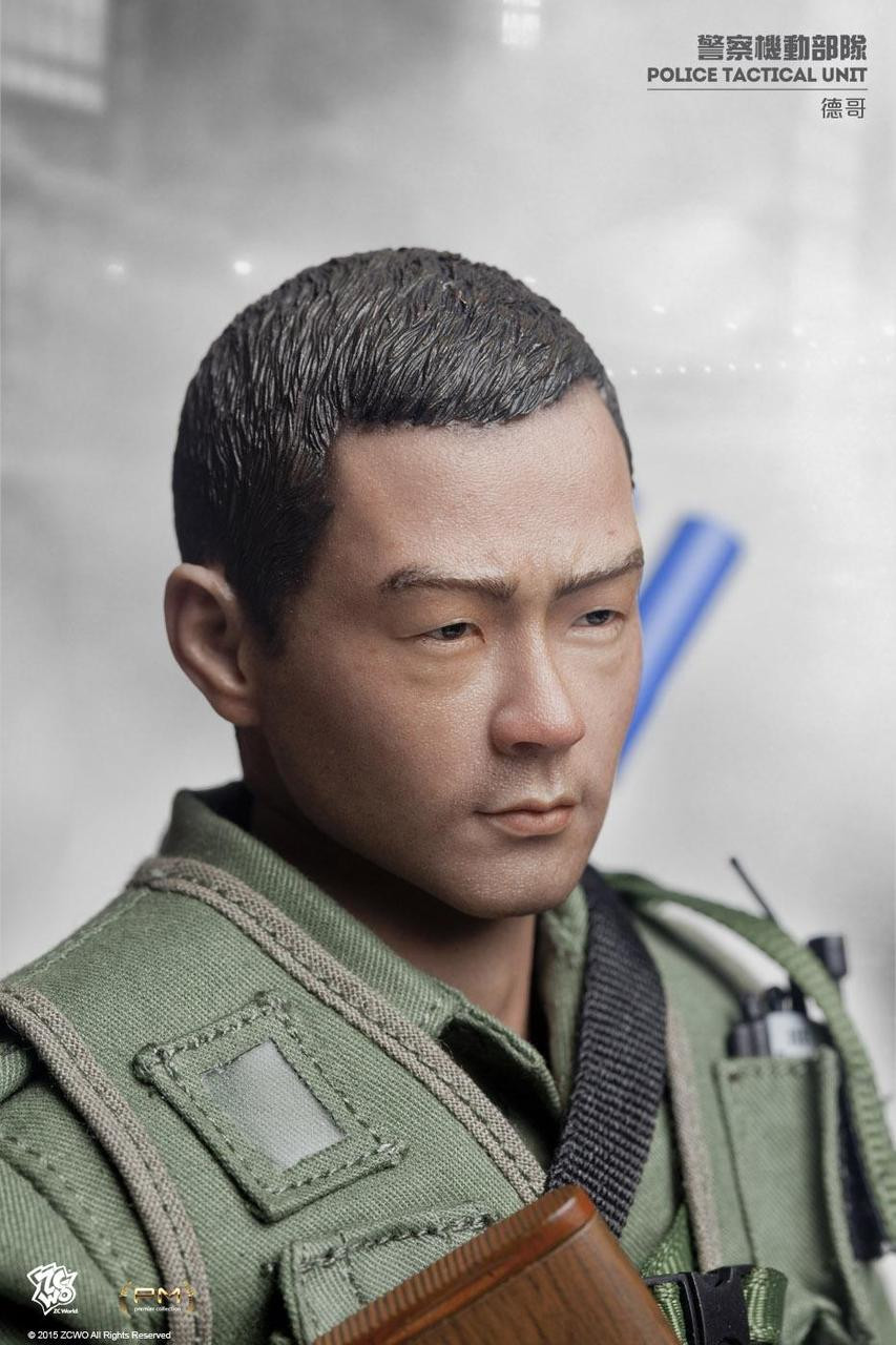 カ*オ様 HK POLICE1/6 ZCWO Hong Kong Police Tactical Unit PTU Zhan Sir 2.0 1/6