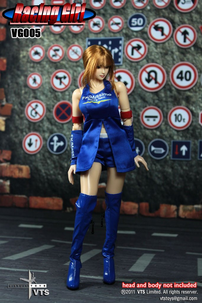 [VTS-VG005] VIRTUAL TOYS Team FK/Massimo Red Band Racing Girl - EKIA ...