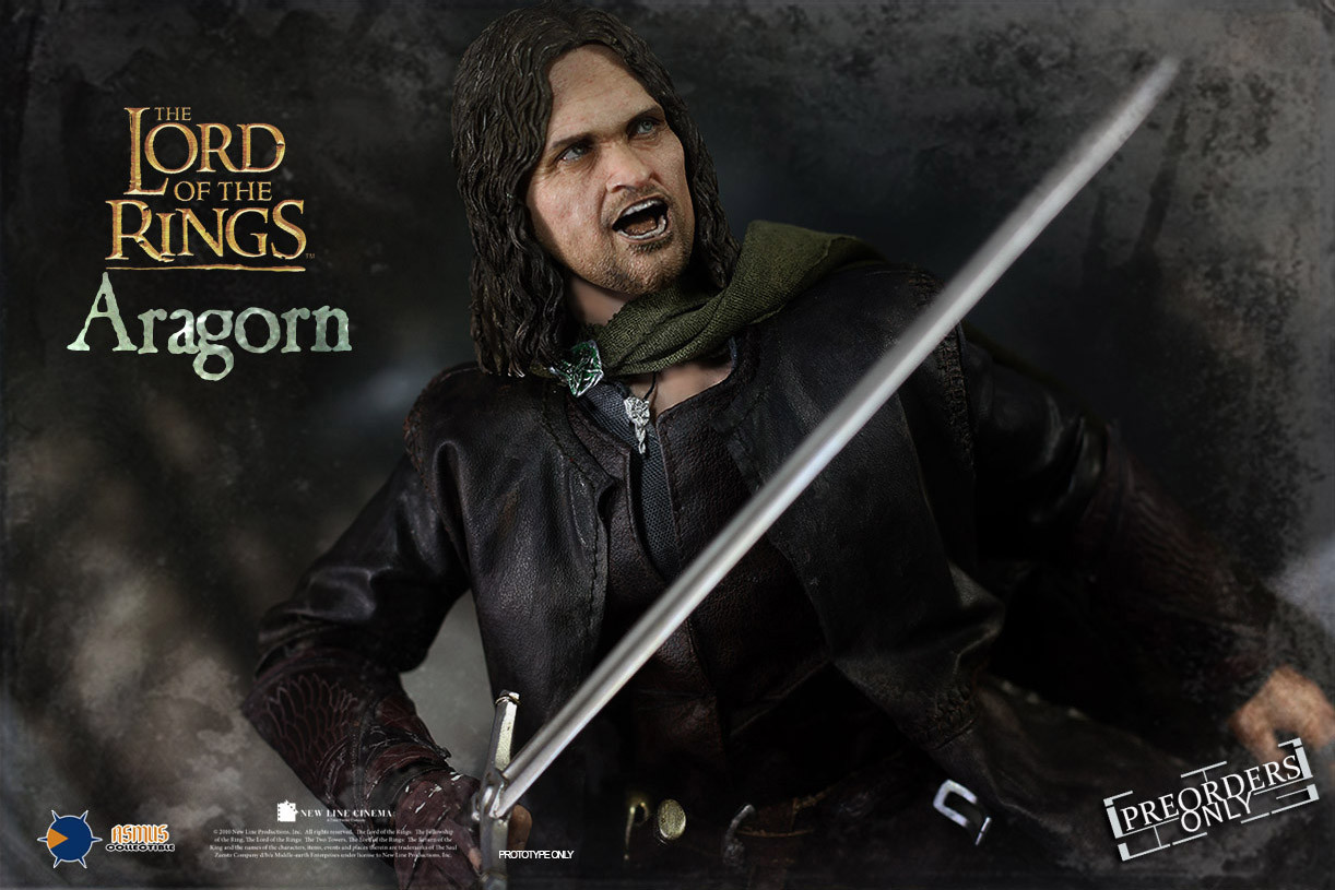 [ASM-LOTR008] Asmus Toys Lord of the Rings Aragorn 1:6 Movie Boxed ...